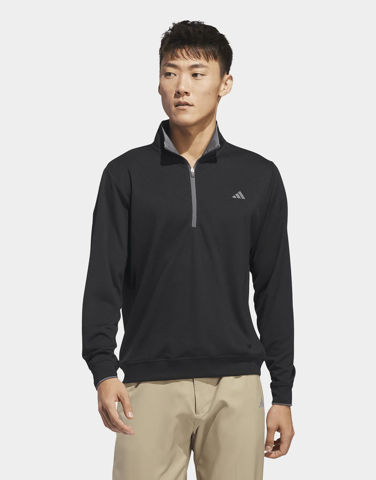 adidas Lichtgewicht Top met Halflange Rits