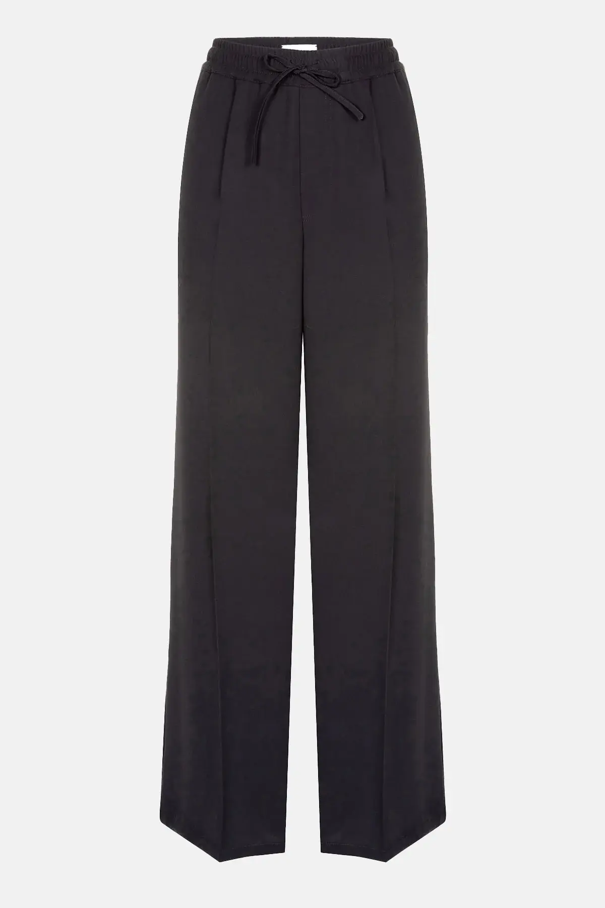 Ame antwerp JULES BLACK WIDE PANTS WITH ELASTICATED WAIST