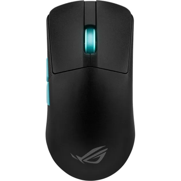ASUS ROG HARPE ACE AIM LAB EDITION GAMING MUIS (ZWART, 100  36.000 DPI, USB 2.0, 2,4 GHZ, BLUETOOTH, RGB LEDS)