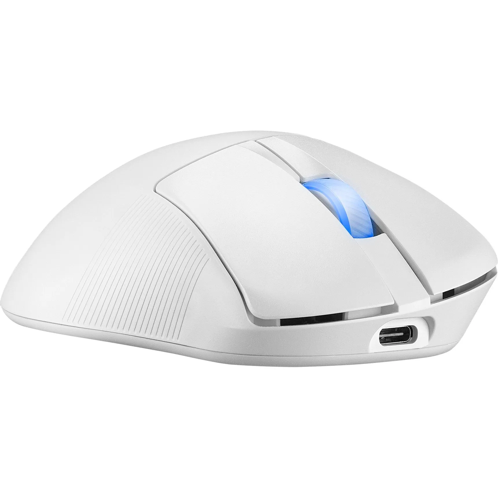 ASUS ROG KERIS II ACE GAMING MUIS (WIT, 100  42.000 DPI, USB, 2,4 GHZ, BLUETOOTH 5.1, RGB LEDS)