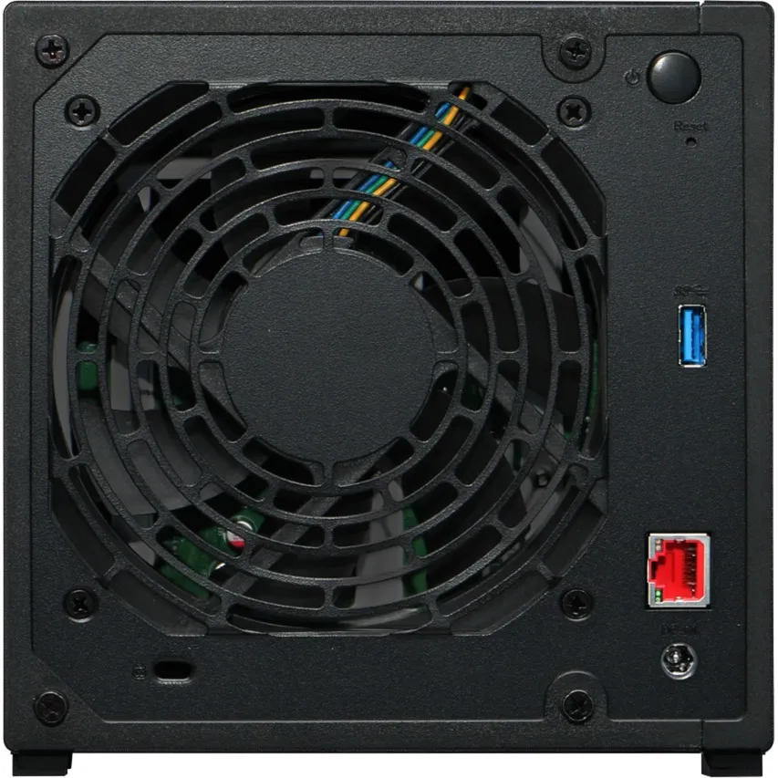 Asustor Drivestor 4 incl. 4x WD Red Plus 4 TB harde schijf nas (Zwart, USB)