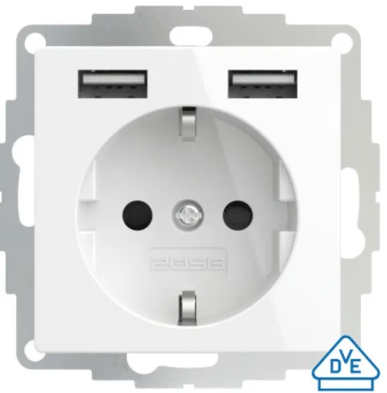 BASIS INB. WCD 2X USB INCHARGE PRO USB 12W2.4A 2U449276 EW