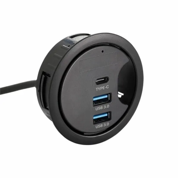 BUNKER 3 poorts USB aansluiting D08356