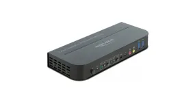 DeLOCK DisplayPort 1.4 KVM Switch 8K 30Hz met USB 3.0 en Audio kvm-switch