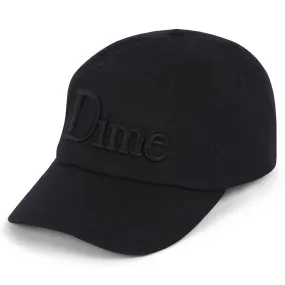 Dime Classic Tonal Logo Cap Black