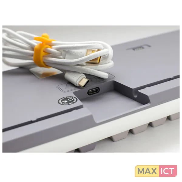 Ducky Ducky One 3 TKL Mist Grey toetsenbord Gamen USB Duits Grijs