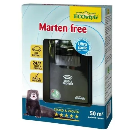 ECOSTYLE MARTEN FREE ULTRASONE MARTER VERJAGER  50 M²