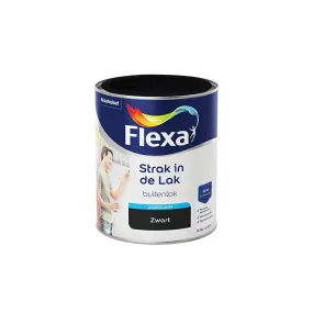 Flexa strak in de lak zijdeglans terpentine basis zwart 750 ml