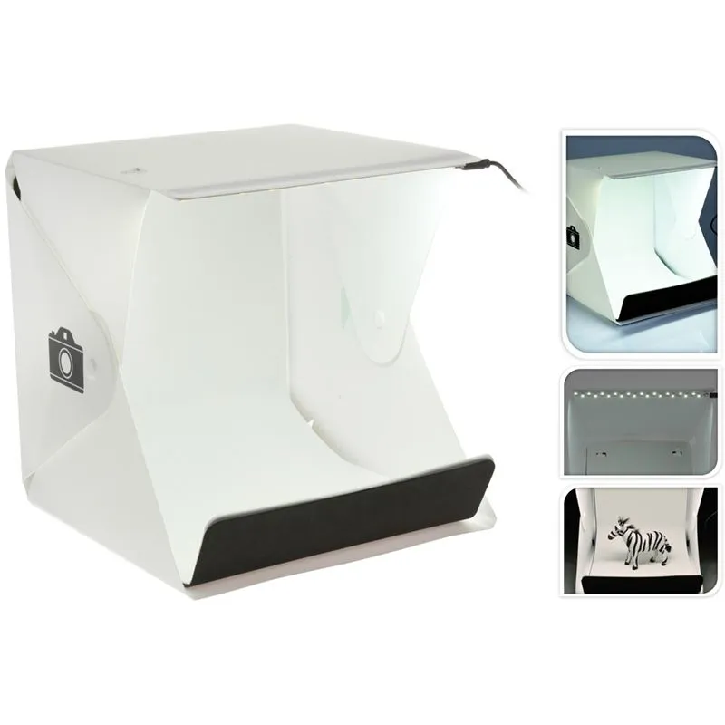 FOTOSTUDIO  FOTOBOX MET LEDLICHT EN USBINGANG