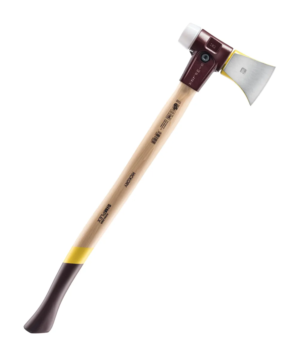 Halder kloofbijl Simplex met slanke vorm