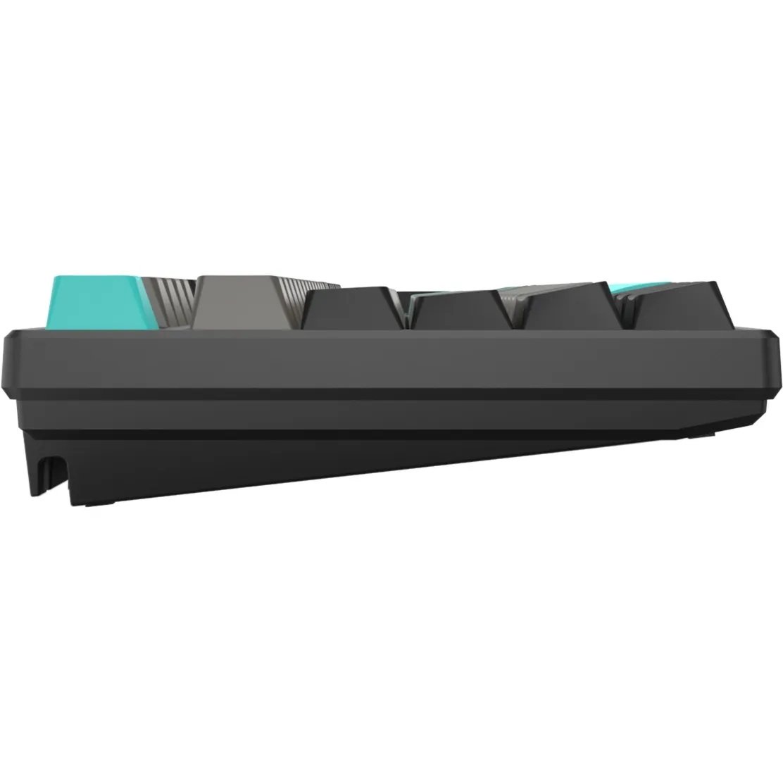 HELLOGANSS HS108T OBSIDIAN, TOETSENBORD (ZWART/GRIJS, US LAYOUT, GATERON YELLOW, RGB LEDS, PBT DOUBLESHOT KEYCAPS, HOT SWAP, 2,