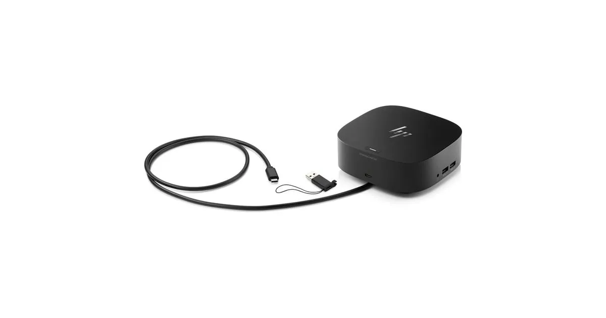 HP USBC/A UNIVERSAL DOCK G2 DOCKINGSTATION (ZWART)