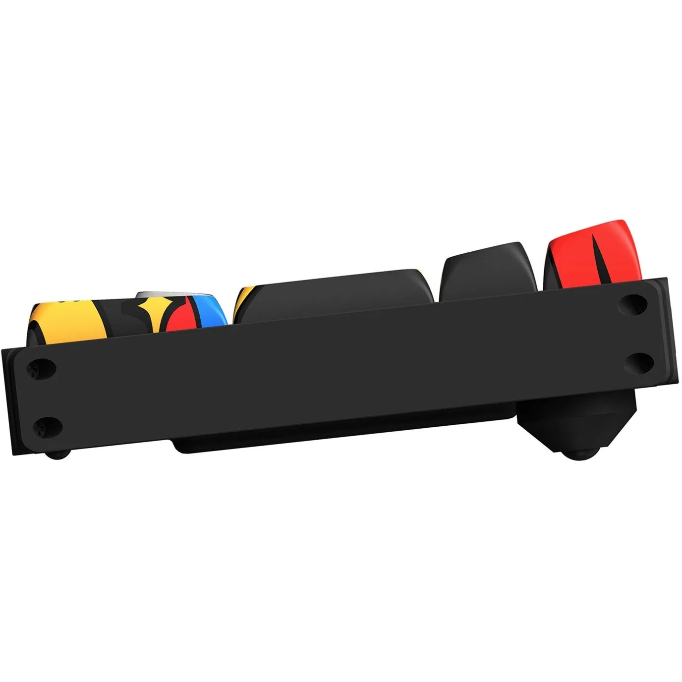 IQUNIX F97 GRAFFITI DIARY WIRELESS MECHANICAL KEYBOARD, GAMING TOETSENBORD (ZWART/WIT, US LAYOUT, CHERRY MX BROWN, RGB LEDS, 96
