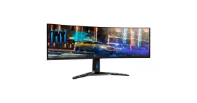 Lenovo Legion R45w-30 44.5 Curved UltraWide gaming monitor (Zwart, 170 Hz (Overclock), HDMI, DisplayPort, USB-C, LAN, Audio, AM