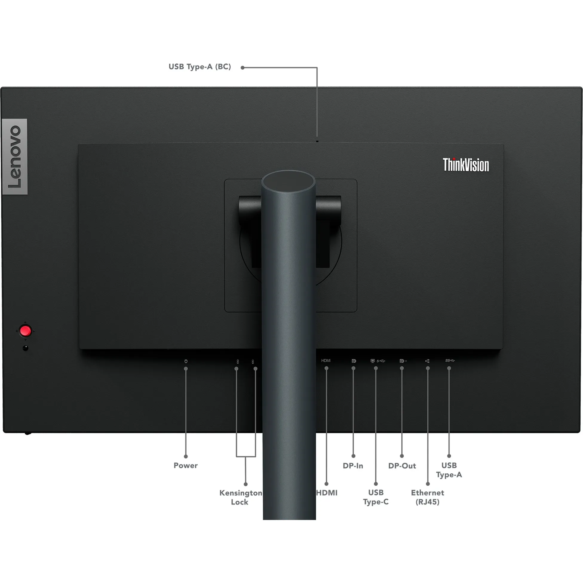 LENOVO THINKVISION P24H30 (63B3GAT6EU) 23.8