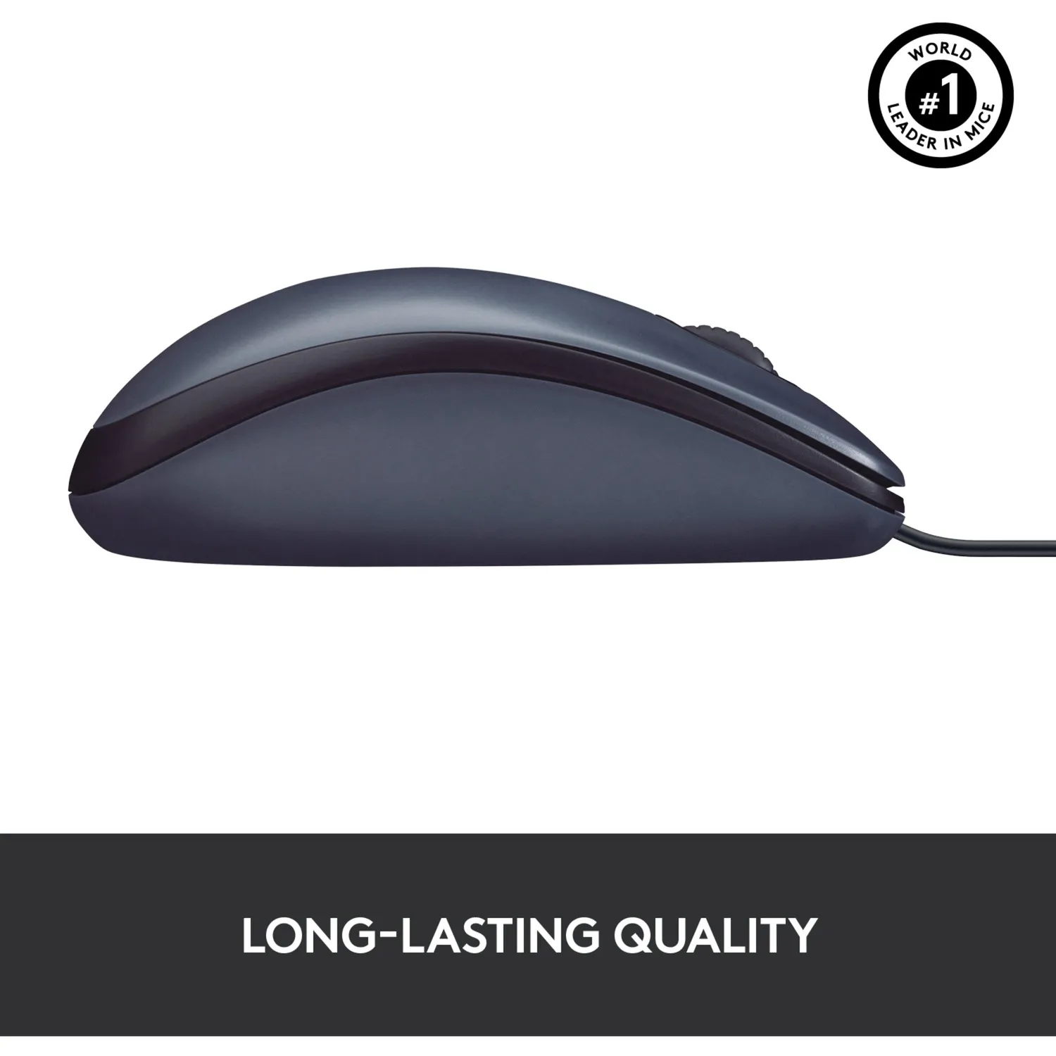 Logitech B100 Optical USB Mouse for Business (Zwart, 800 dpi)