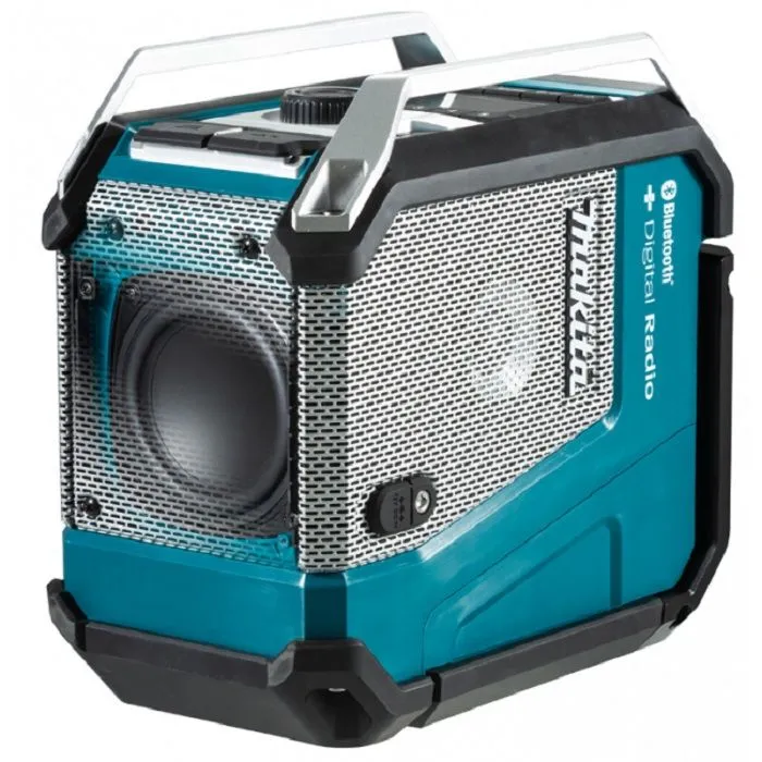 Makita DMR115 bouwradio DAB+ bluetooth USB en subwoofer