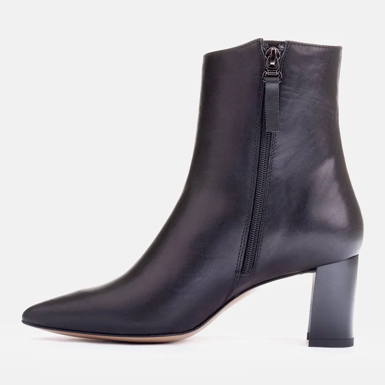 Marco Shoes Elegante laarzen op de post zwart