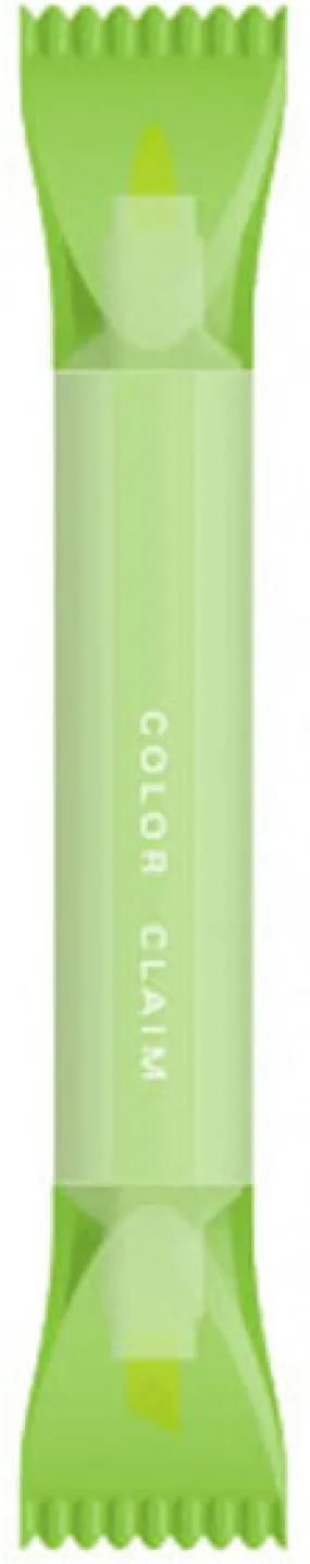 markeerstiften Twin Highlighter junior 15 cm groen