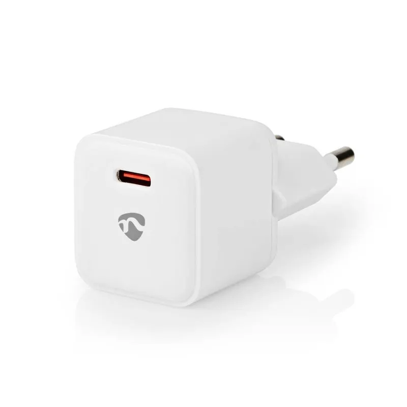 NEDIS WCMPD20W100WT OPLADER 1.67 / 2.22 / 3.0 A OUTPUTS: 1 USBC™ 20 W AUTOMATISCHE VOLTAGE S