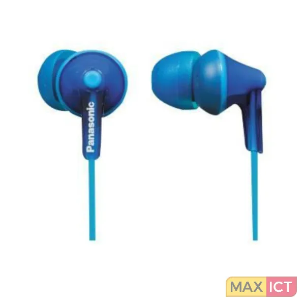 PANASONIC RPHJE125EA HOOFDTELEFOON/HEADSET HOOFDTELEFOONS BEDRAAD INEAR MUZIEK BLAUW