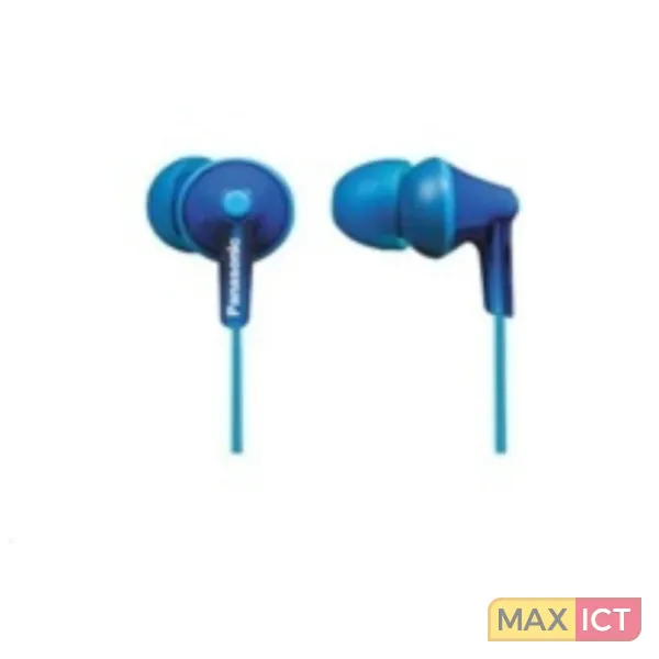 PANASONIC RPHJE125EA HOOFDTELEFOON/HEADSET HOOFDTELEFOONS BEDRAAD INEAR MUZIEK BLAUW