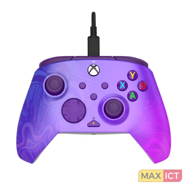 PDP Rematch Zwart, Paars USB Gamepad Analoog/digitaal PC, Xbox One, Xbox Series S, Xbox Series X