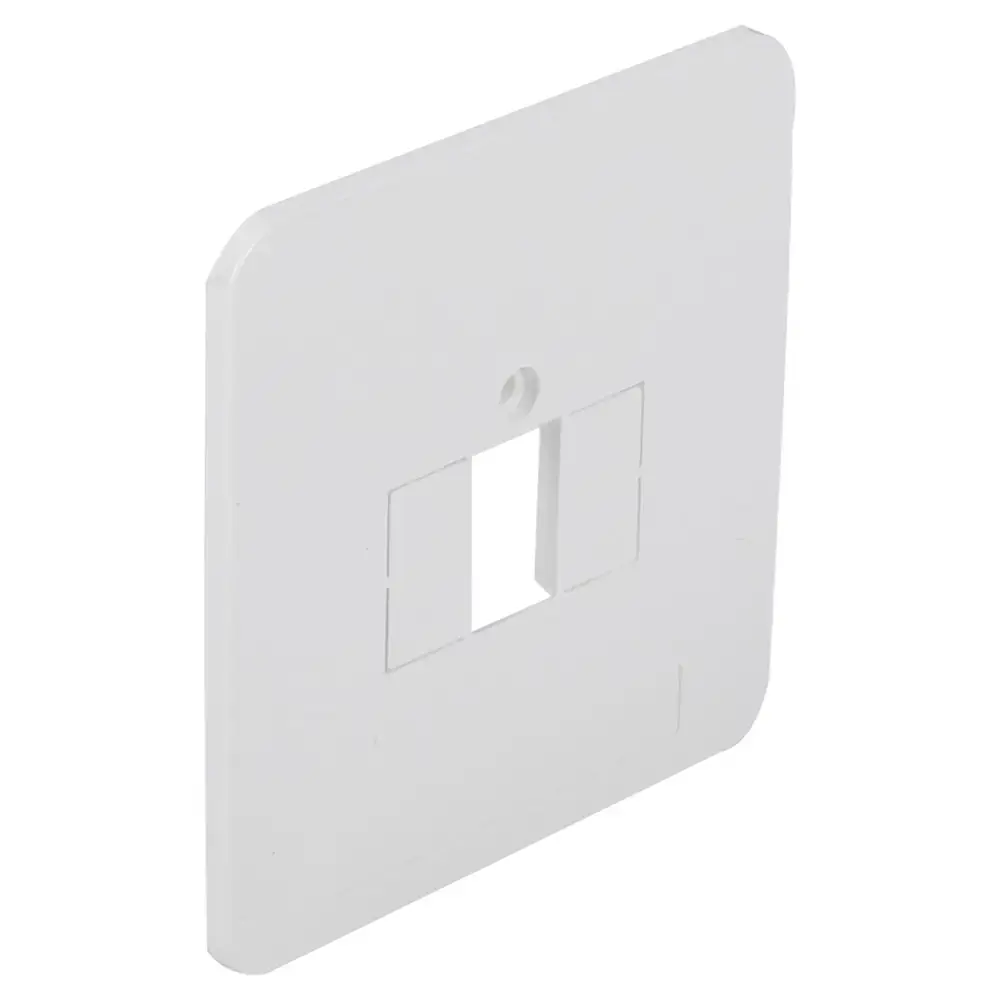 Peha Standaard Afdekplaat TAE/UAE/USB/Luidsprekers Polarwit