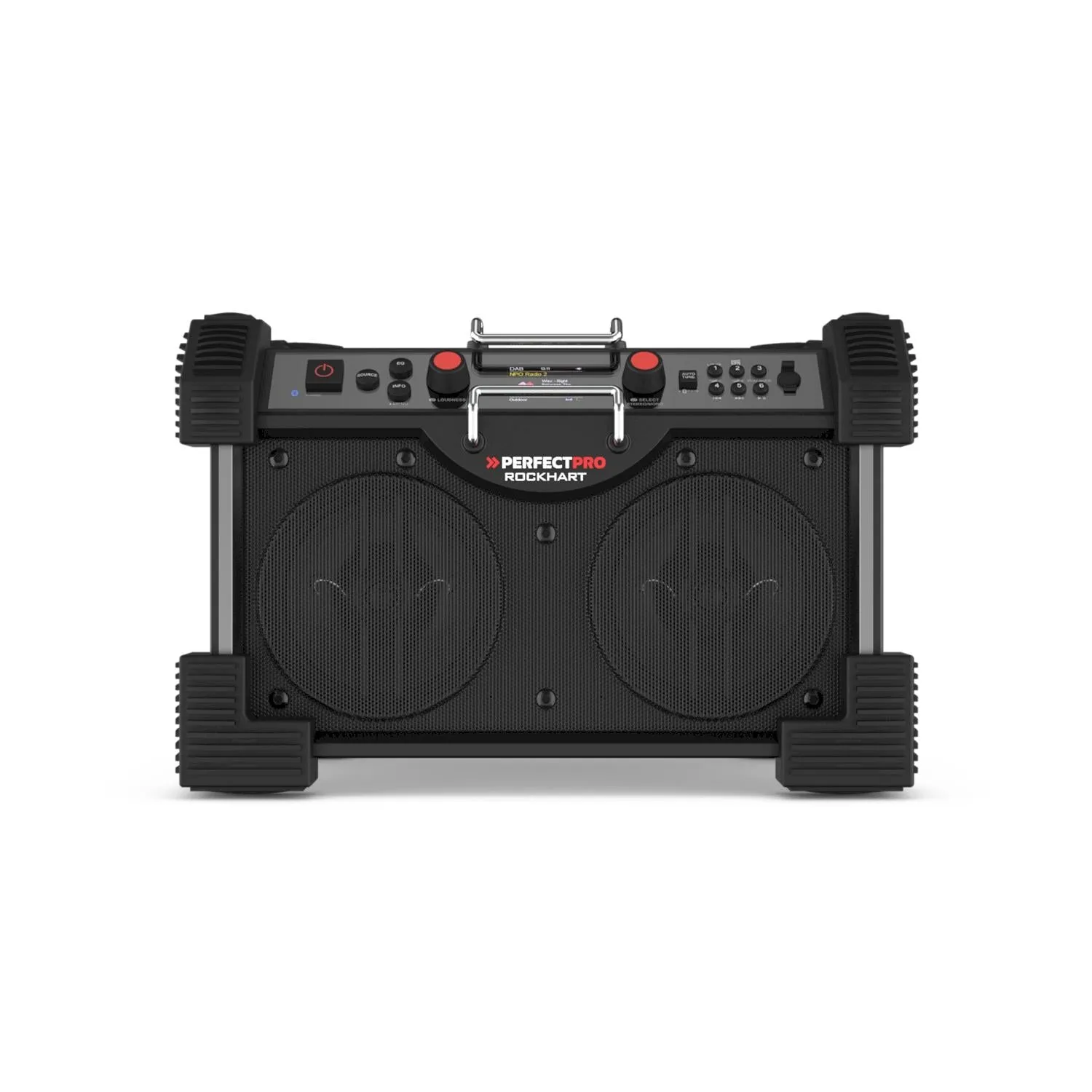 Perfectpro RH4 Rockhart 230V DAB+ / FM / Bluetooth / USB (oplader)