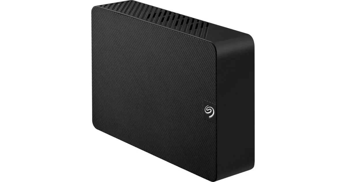 Seagate Expansion Desktop 16 TB externe harde schijf (Zwart, STKP16000400, USB 3.0)