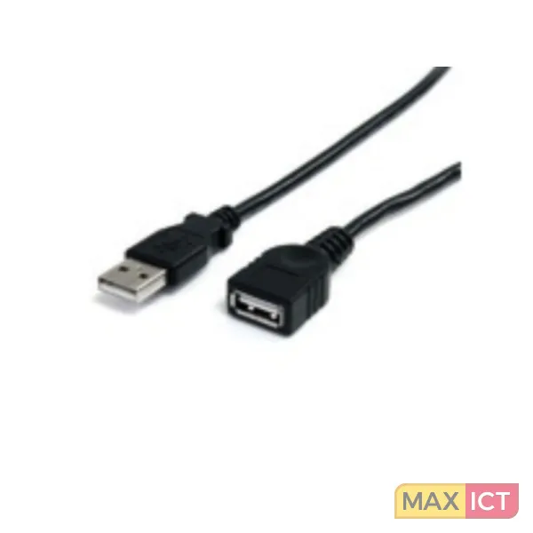 StarTech .com 1,80m USB 2.0 Verlengkabel A naar A Zwart M/F