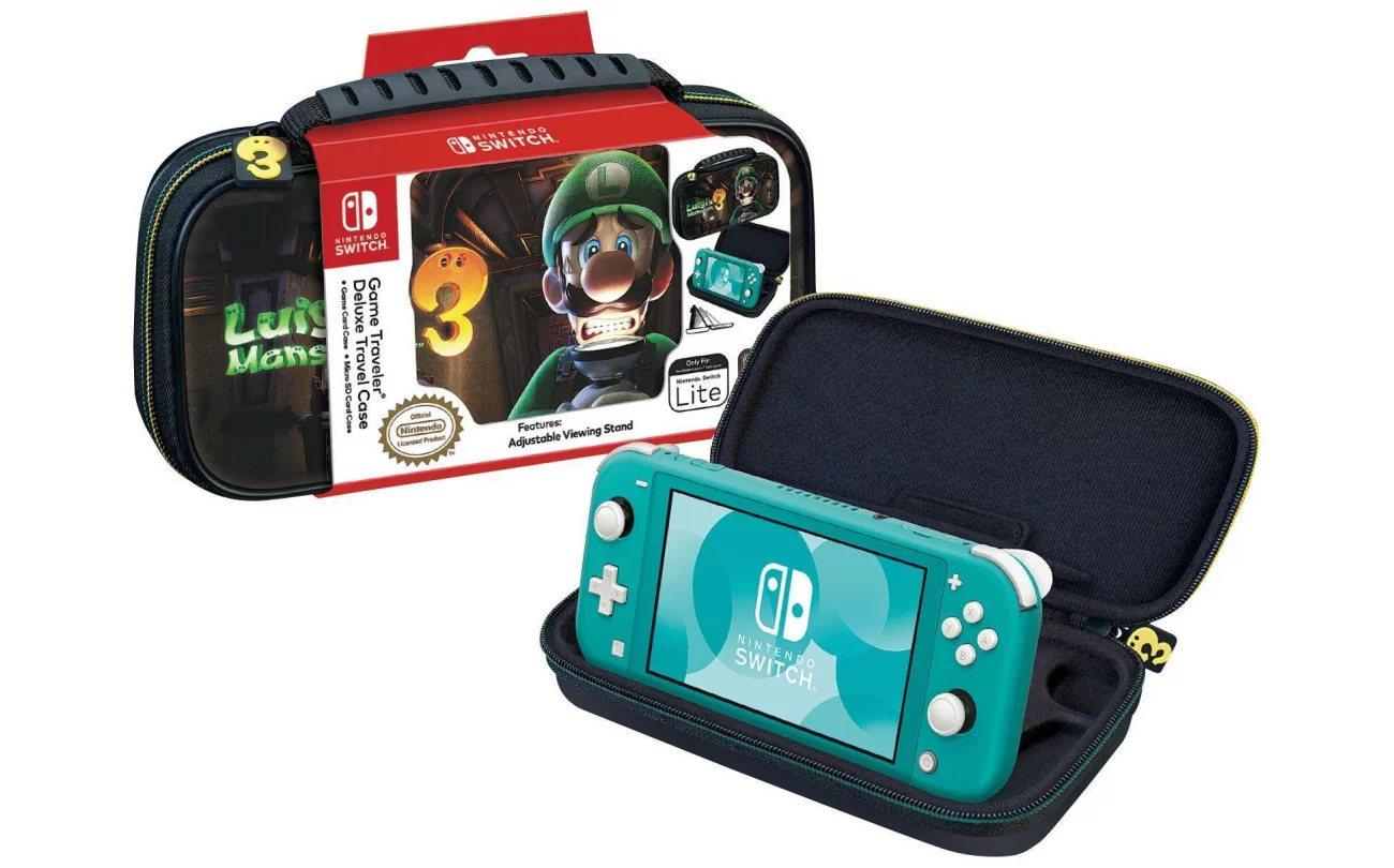 Switch Lite Official Luigi draagtas