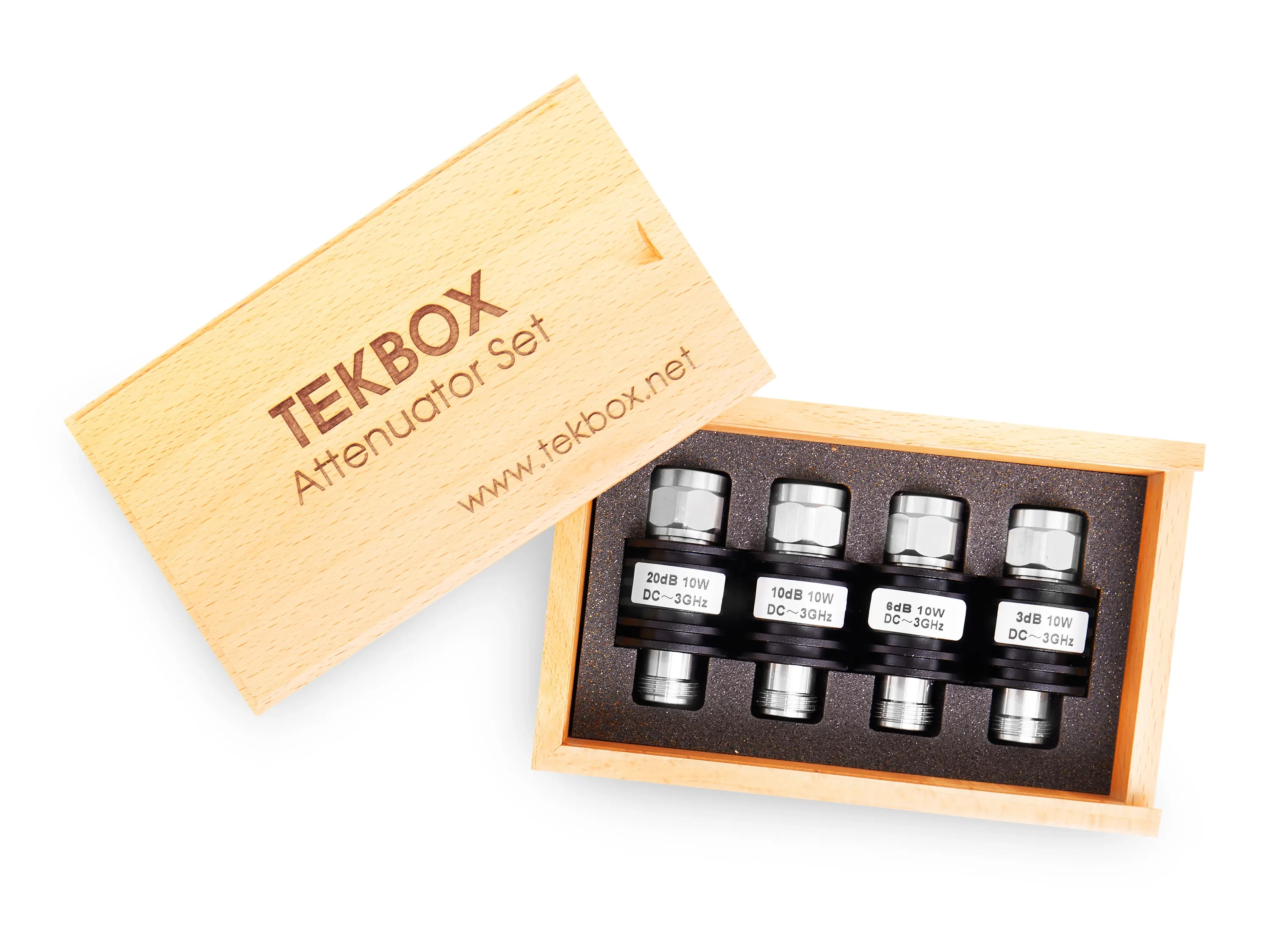 Tekbox TBAS3 N verzwakker set 10 W