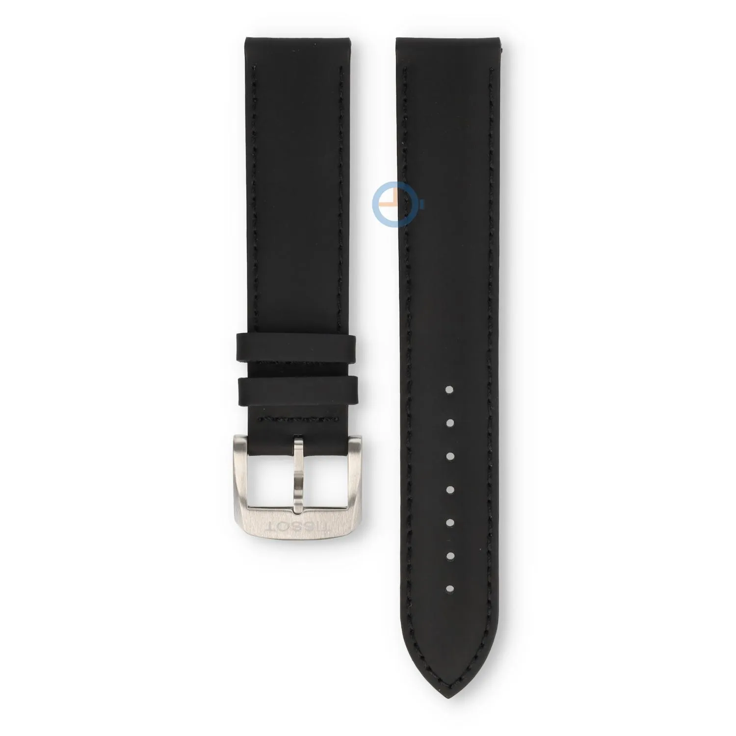 Tissot horlogeband T0954173605702 zwart leer