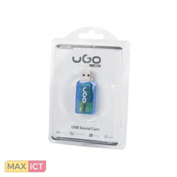 UGO UGO UKD1085 GELUIDSKAART 5.1 KANALEN USB